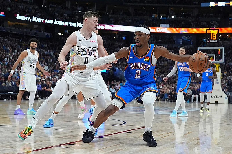 NBA Basketball Playoffs: Denver Nuggets vs Oklahoma City Thunder