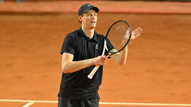 Italian Open finalist Jannik Sinner
