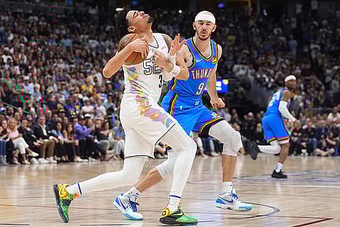 NBA Basketball: Denver Nuggets vs Oklahoma City Thunder