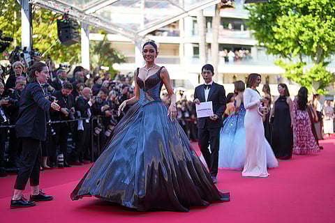 Cannes 2025, Day 3: Veena Praveenar Singh during Case 137 premiere