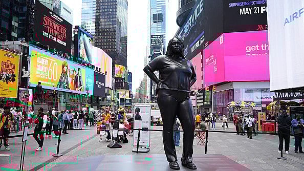 Getty Images : Thomas J. Price’s 'Grounded in the Stars' sparks a slew of questions about public art and the politics of representation  