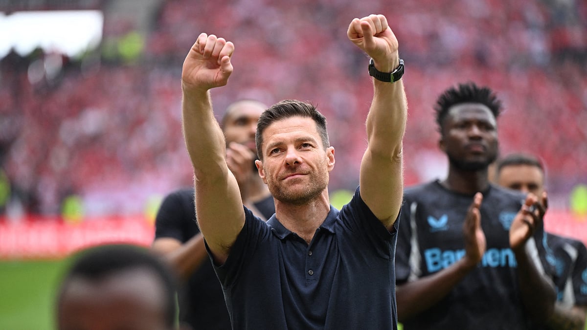 Bayer Leverkusen boss Xabi Alonso.