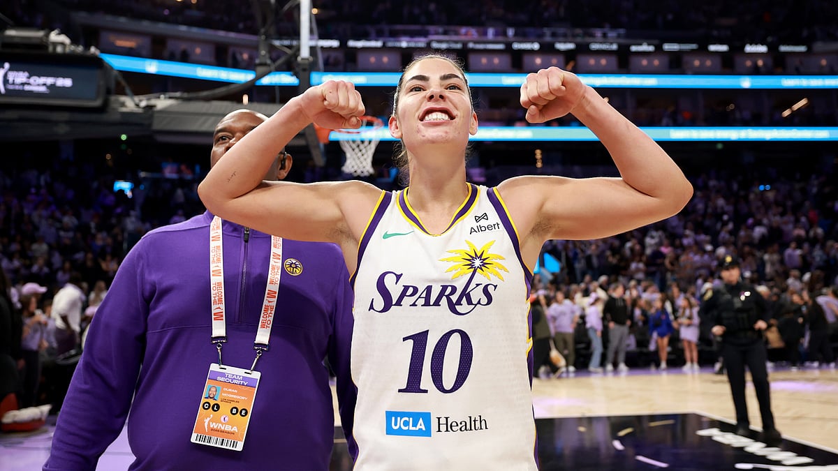 Kelsey Plum flexed her muscles against the Golden State Valkyries