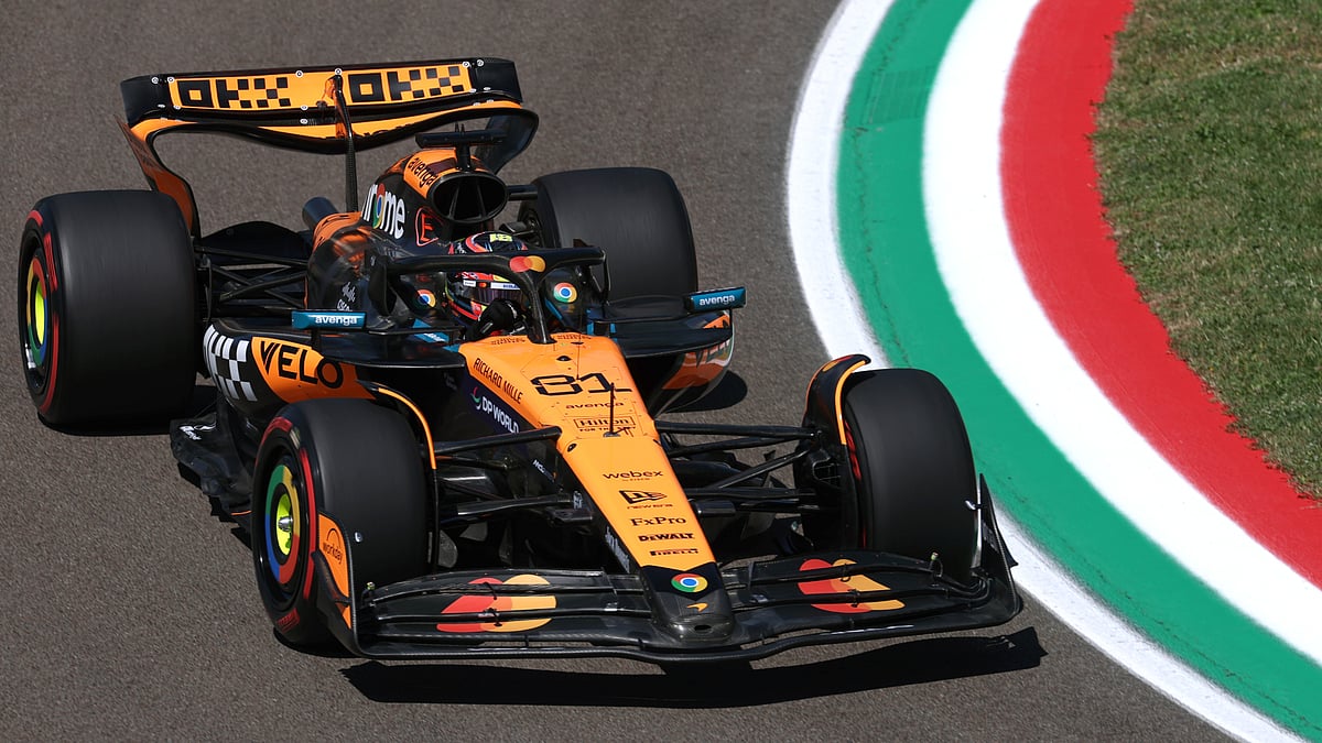 Oscar Piastri will start the Emilia Romagna Grand Prix from the front.