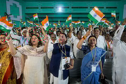 Congress' Sangathan Srijan event in Lucknow