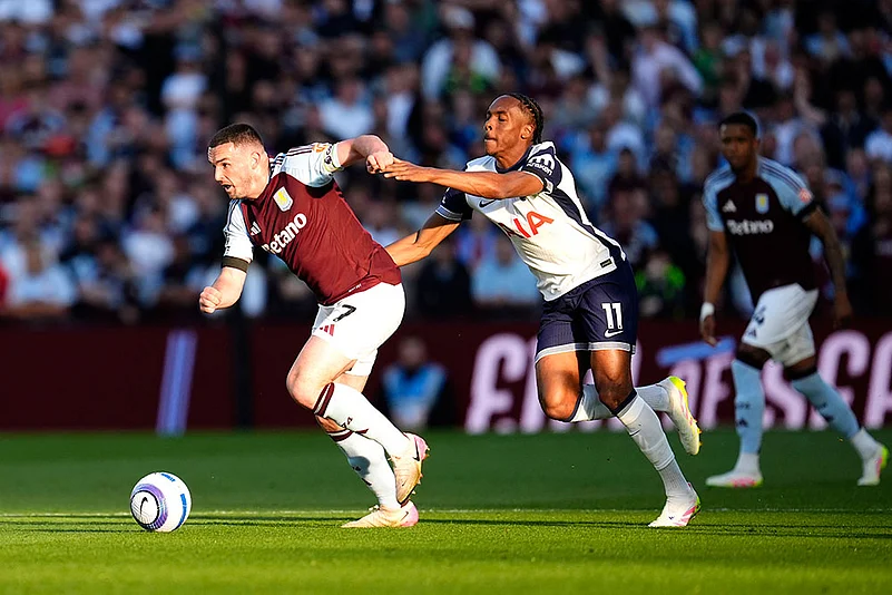 Britain Soccer Premier League: Aston Villa vs Tottenham Hotspur