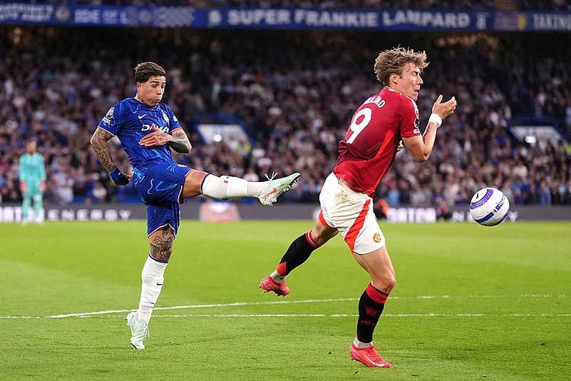 English Premier League Soccer Match: Chelsea vs Manchester United