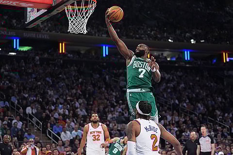 NBA: Boston Celtics vs New York Knicks
