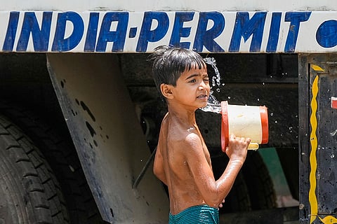 Weather: Hot day in Delhi