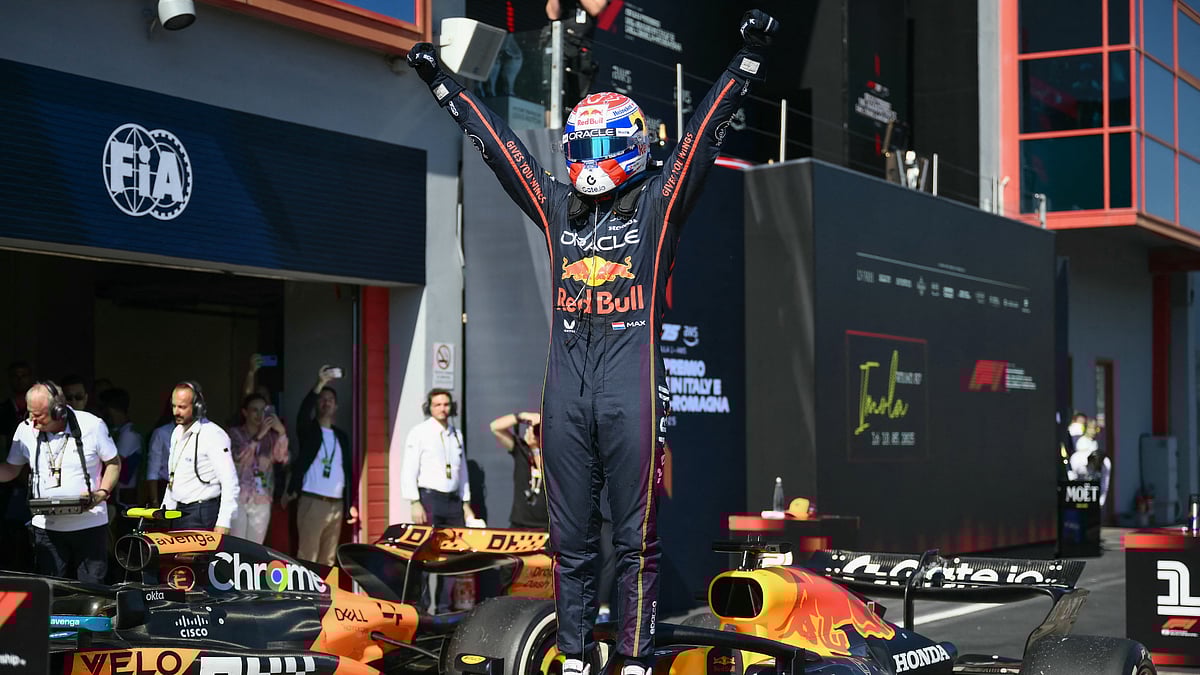 Max Verstappen won the Emilia-Romagna Grand Prix