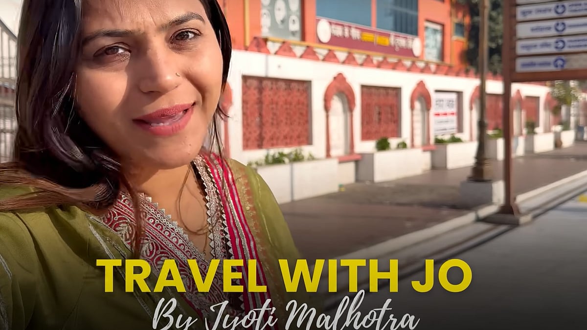 Screengrab from Travel With Jo's YouTube channel  - Screengrab 