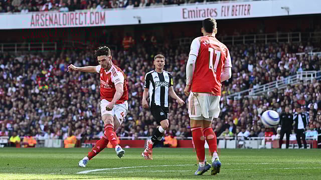 Arsenal 1-0 Newcastle United: Rice And Raya Ensure Top-five Finish