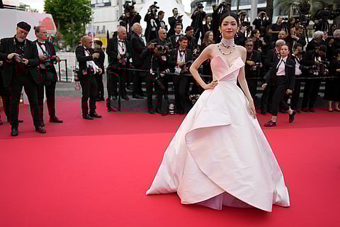 Cannes 2025 Day 5: Zhou Ye during Nouvelle Vague premiere