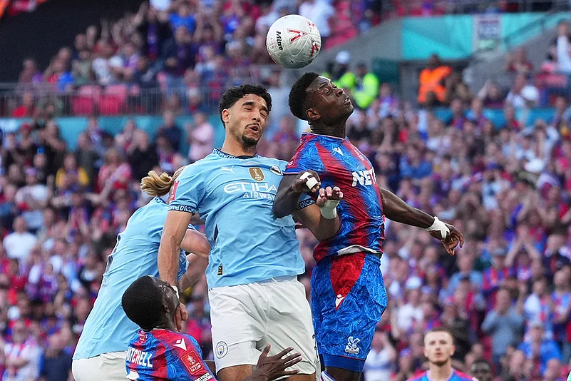 Britain Soccer FA Cup final Crystal Palace Vs Manchester City: Omar Marmoush