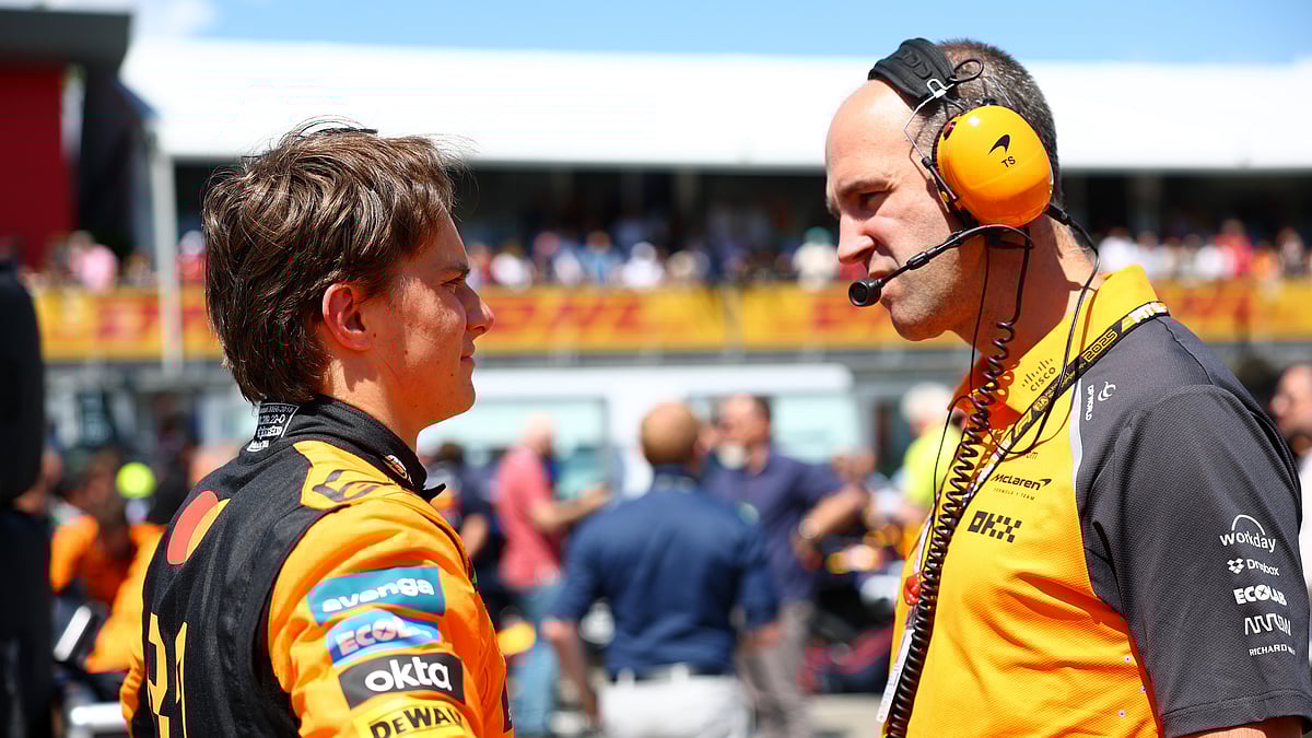 Oscar Piastri after the Emilia-Romagna Grand Prix