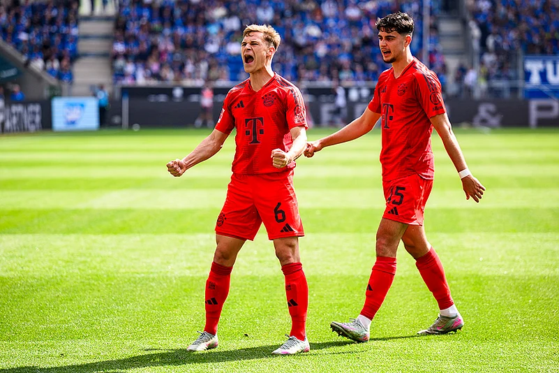 Germany Soccer Bundesliga Hoffenheim vs Bayern Munich: Joshua Kimmich