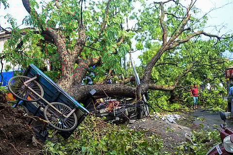 Strong winds in Ranchi