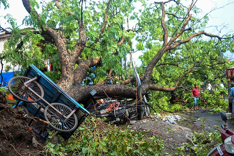 Strong winds in Ranchi