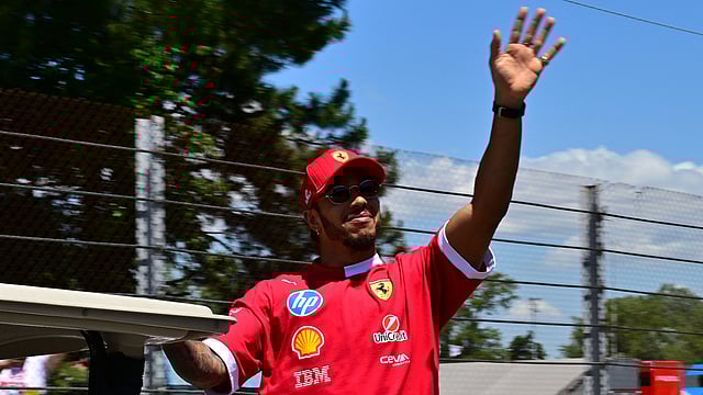 Lewis Hamilton Revels In 'Vintage' Emilia-Romagna Experience After Best Ferrari Finish