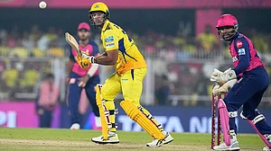 | Photo: AP/Anupam Nath : IPL 2025: Rajasthan Royals vs Chennai Super Kings