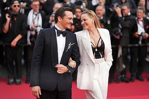 Cannes 2025, Day 6: Rupert Friend, and Aimee Mullins during The Phoenician Scheme premiere