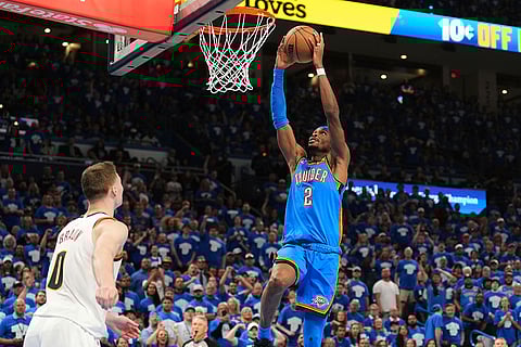 NBA Basketball Playoffs: Denver Nuggets vs Oklahoma City Thunder