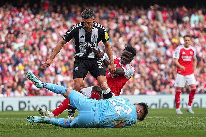 English Premier League: Arsenal vs Newcastle United