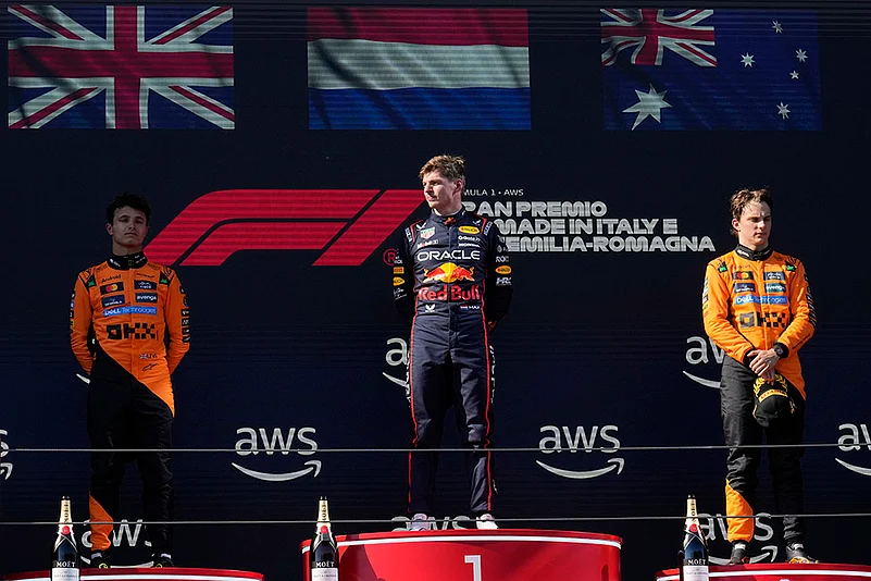 Italian Emilia Romagna Formula One Grand Prix auto racing: Max Verstappen