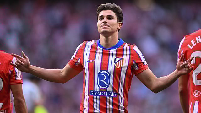 Julian Alvarez Frustrated After Missing Hat-Trick In Atletico Madrid’s 4-1 Win Over Real Betis