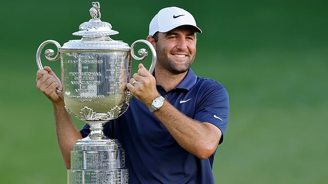 PGA Championship: Win Was 'Hardest Battle' Of Scottie Scheffler's Career