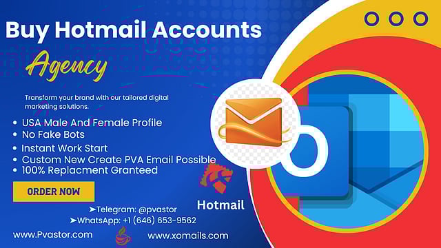 Secure 5 Websites To Buy Hotmail Accounts & Outlook Mail accounts ( Aged, PVA and Bulk) In 2025