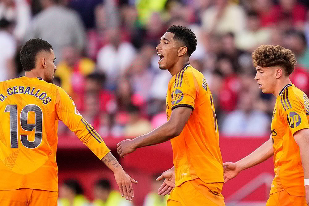 | Photo: AP/Jose Breton : La Liga 2024-25: Sevilla vs Real Madrid 