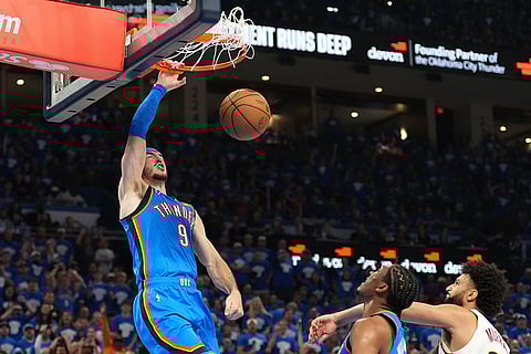 NBA Basketball Game: Oklahoma City Thunder vs Denver Nuggets
