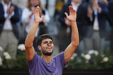 Italian Open Tennis Tournament: Jannik Sinner vs Carlos Alcaraz