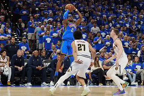 NBA Basketball: Denver Nuggets vs Oklahoma City Thunder