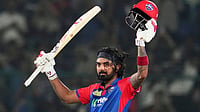 | Photo: AP/Manish Swarup : KL Rahul need just 6 runs more to become sixth-highest run-getter in IPL.