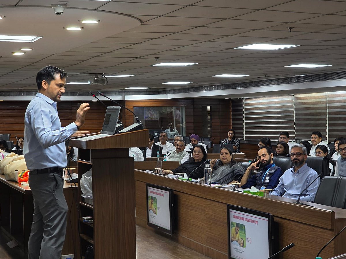 Delhi Judges Undergo Trauma Life Support Training To Boost Road Crash Emergency Response