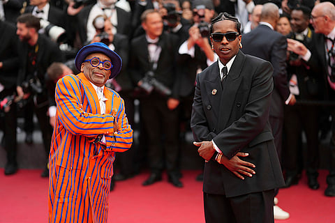 Cannes 2025, Day 7: Spike Lee and A$AP Rocky during Highest 2 Lowest premiere