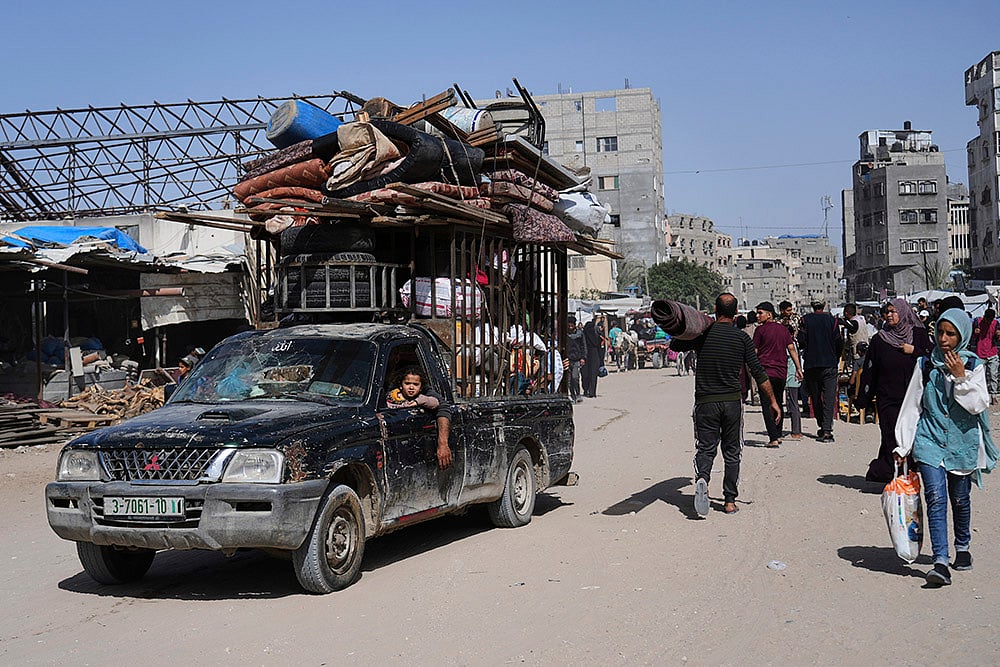 | Photo: AP/Abdel Kareem Hana : Israeli–Palestinian conflict