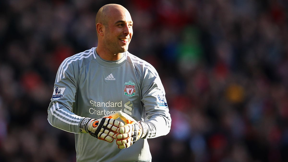 Pepe Reina pictured during his time with Liverpool