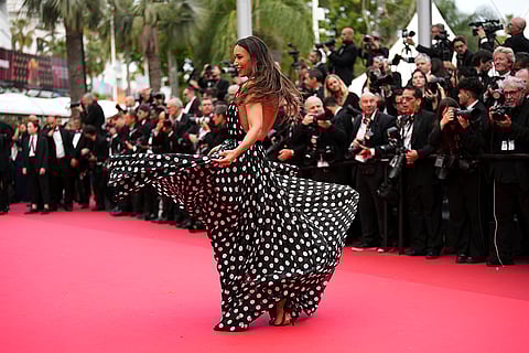 Cannes 2025, Day 7: Ilfenesh Hadera during Highest 2 Lowest premiere