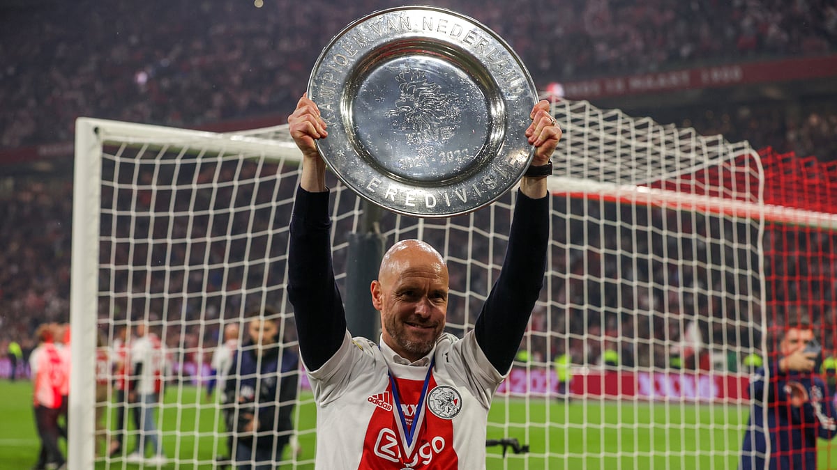 File : Erik ten Hag won the Eredivisie three times with Ajax