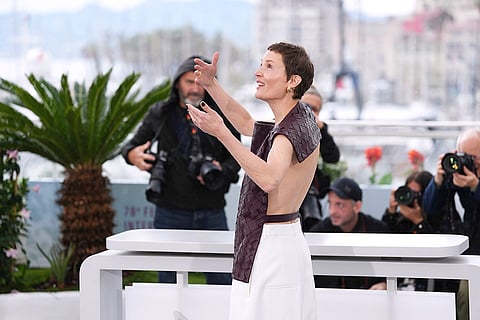 Cannes 2025, Day 8: Vicky Krieps during Love Me Tender photo call