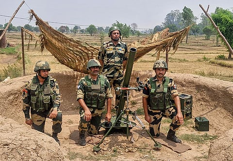 Security preparedness near International Border