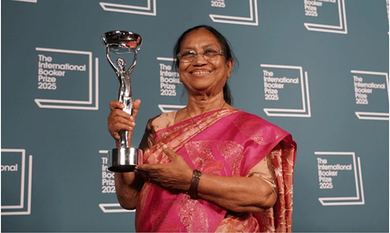 2025 International Booker Prize winner Banu Mushtaq