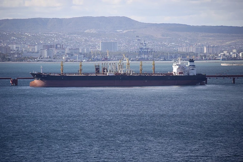 Russian oil tanker