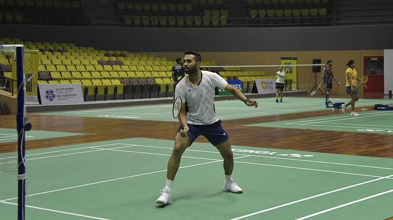 HS Prannoy File Photo X