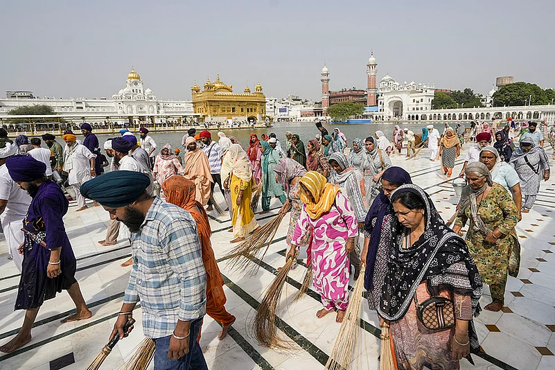 North India weather Summer season in Amritsar