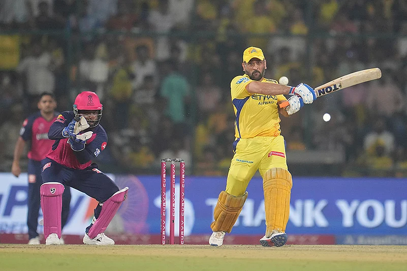 Indian Premier League Cricket IPL 2025 RR vs CSK: Mahender Singh Dhoni