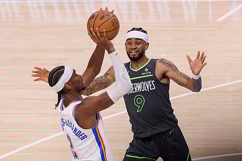 NBA Basketball Game: Minnesota Timberwolves vs Oklahoma City Thunder